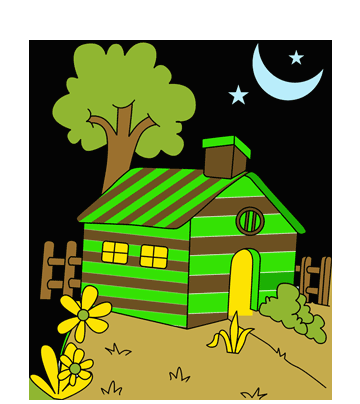Great House Coloring Pages